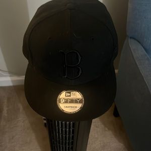 Boston Black New Era SnapBack